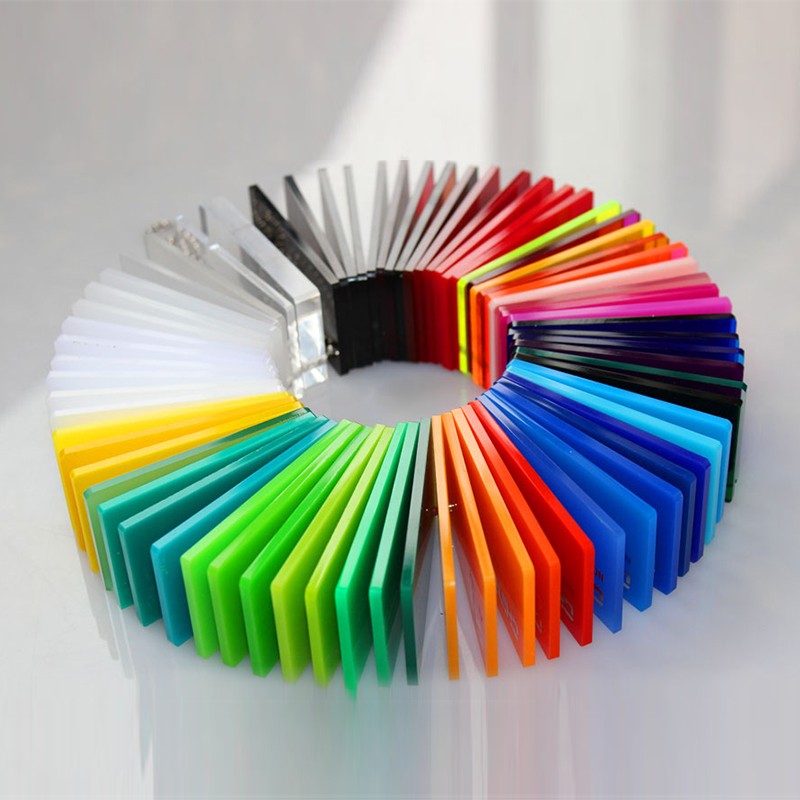 Plexiglas colorat