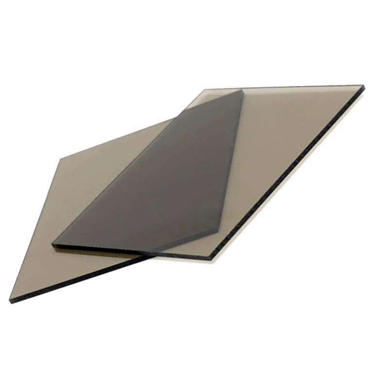 Policarbonat compact fumuriu 2xUV 1025x3050MM 6MM - imagine 2